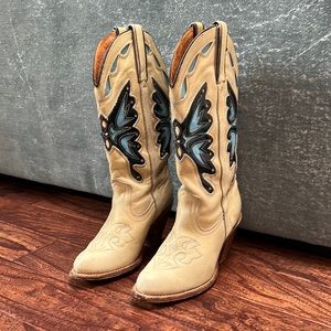 Miss Capezio Butterfly Cowgirl Boots